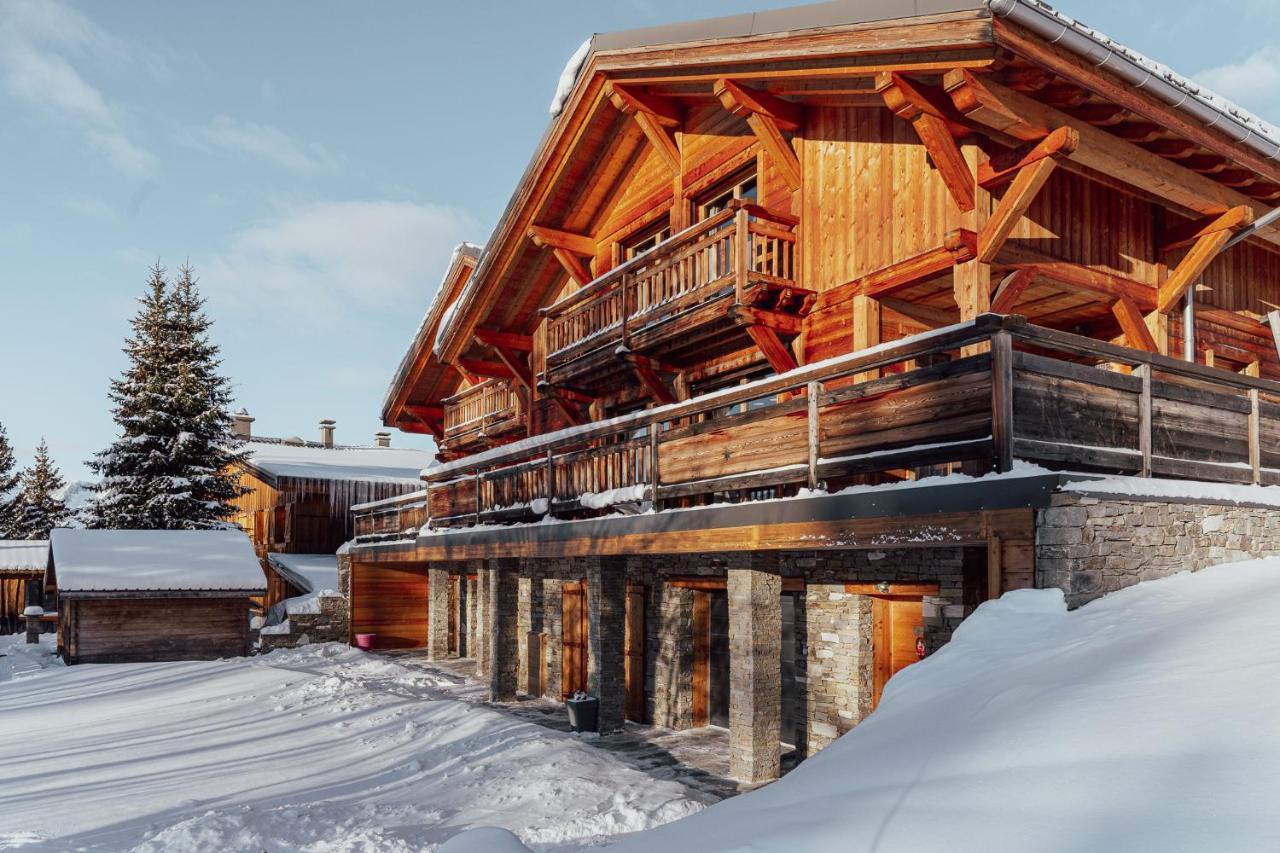 Villa Les Balcons Du Golf Alpe d'Huez Exterior foto